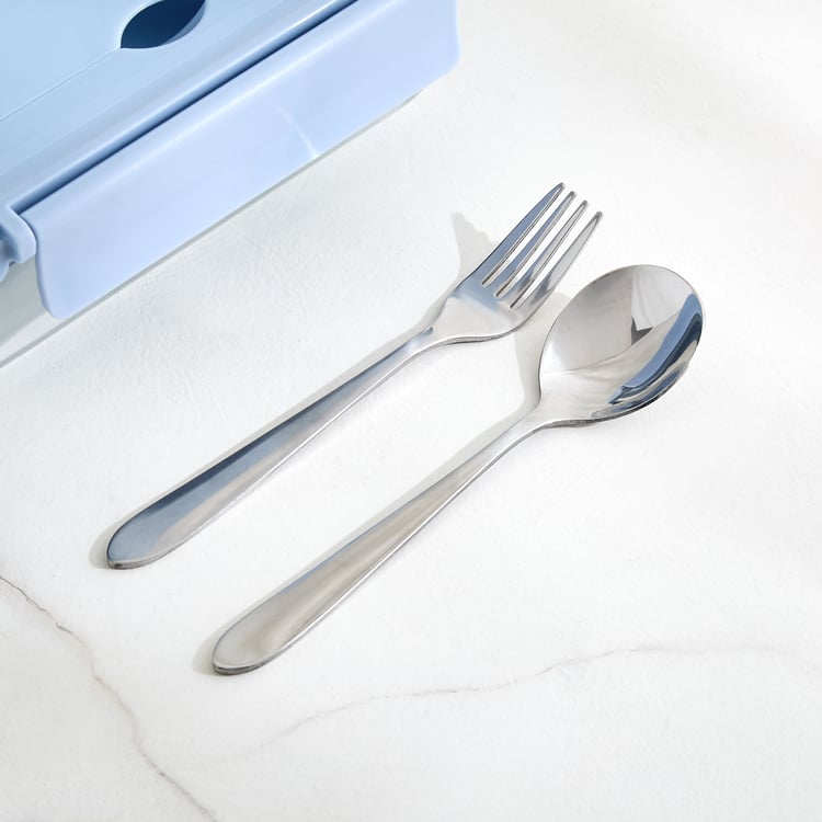 Korobka Meadow Glass Lunch Box with Cutlery - 1.5L