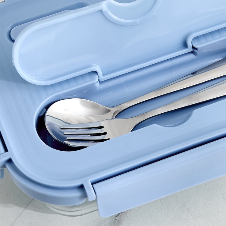 Korobka Meadow Glass Lunch Box with Cutlery - 1.5L