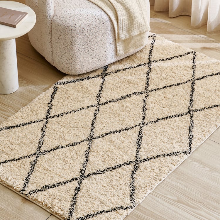 Colour Refresh Cozy Tufted Dhurrie - 150x90cm