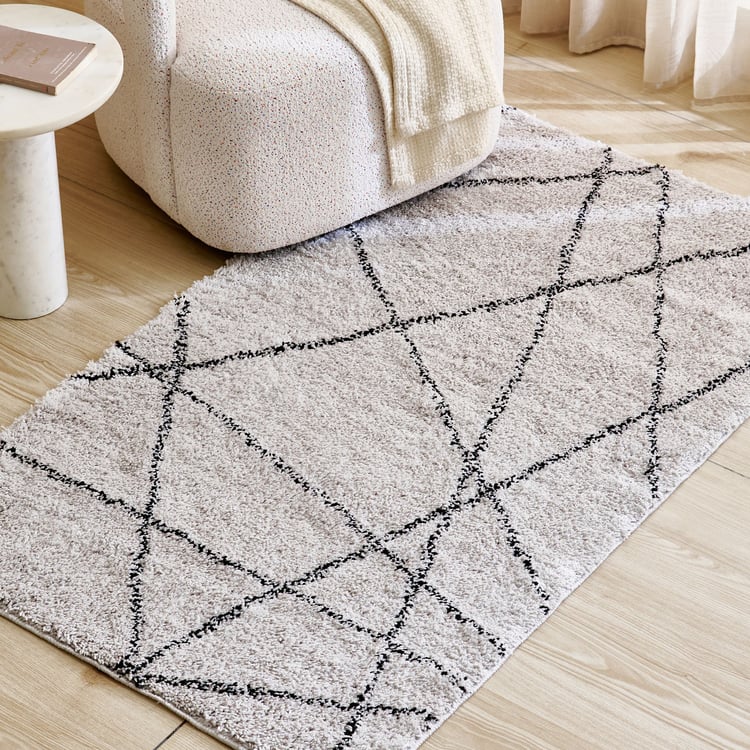 Colour Refresh Cozy Tufted Dhurrie - 150x90cm