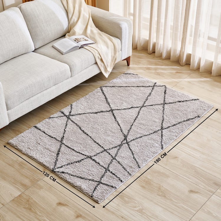 Colour Refresh Cozy Tufted Carpet - 180x120cm