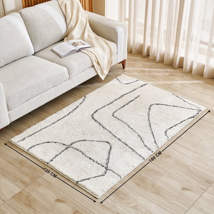 Colour Refresh Cozy Tufted Carpet - 180x120cm