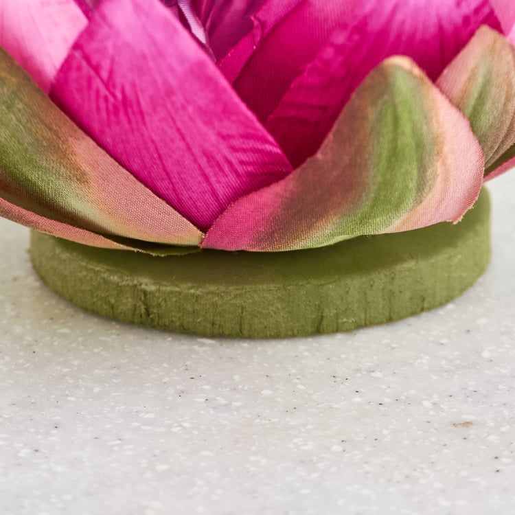 Gloria Hover Fabric Floating Lotus Flower