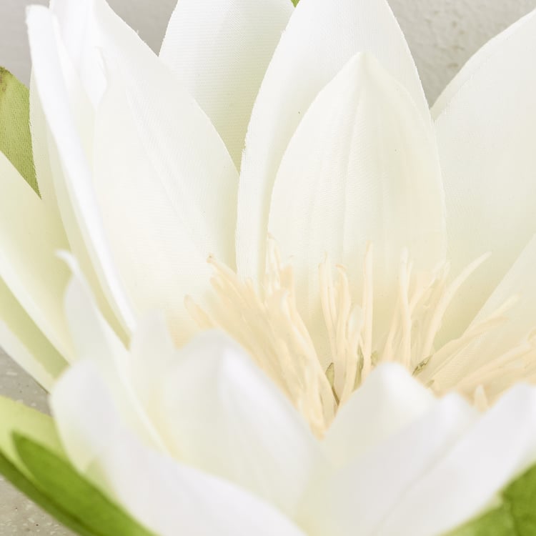 Gloria Hover Fabric Floating Lotus Flower