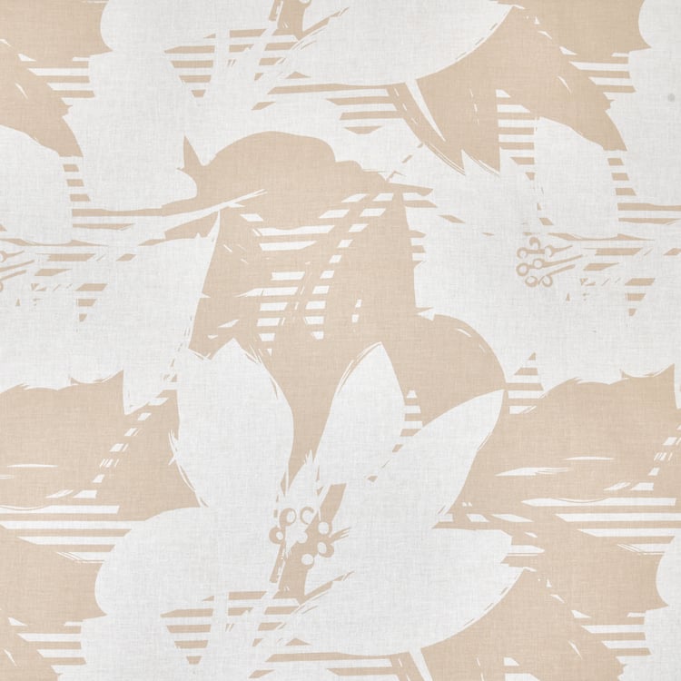 Ezra Bloom Cotton 144TC Printed 3Pcs Queen Bedsheet Set