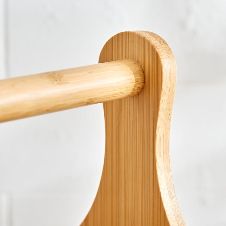 Regal Luxe Bamboo Ribbed Cutlery Holder