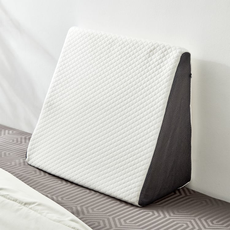 Slumber Polyurethane Wedge Pillow - 41x25x49cm