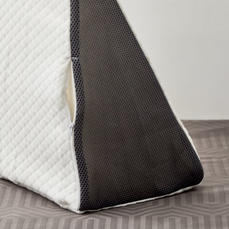Slumber Polyurethane Wedge Pillow - 41x25x49cm