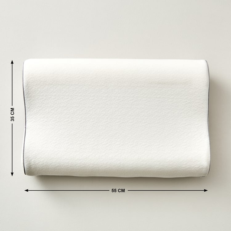 Slumber Memory Foam Double Cotour Pillow - 55x35cm