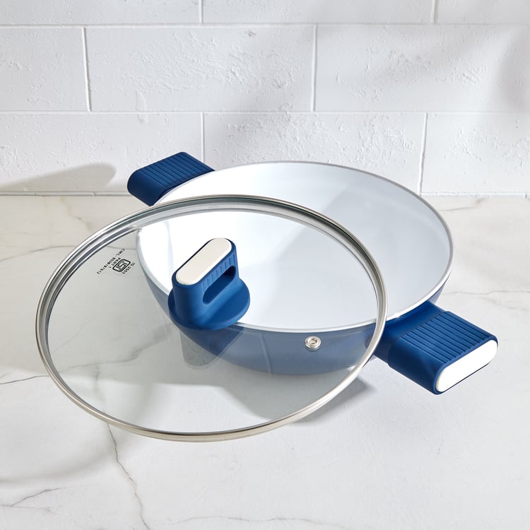 Regal Luxe Armada Aluminium Non-Stick Kadhai With Lid - 2.5L