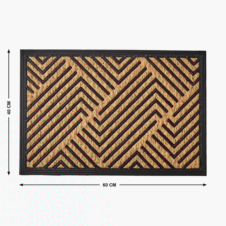 Cadence Coco Mating Rubber Doormat - 60x40cm