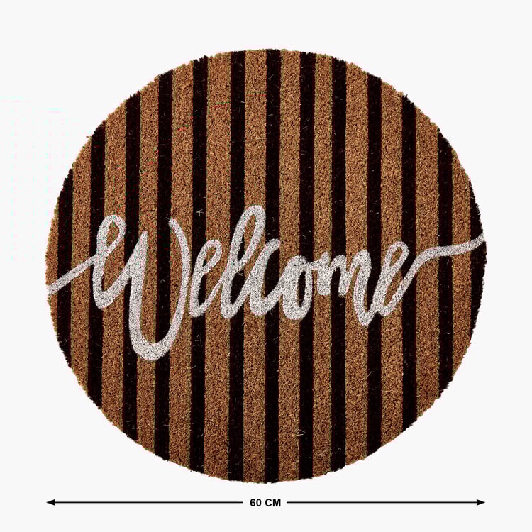 Stencila Coir Welcome Doormat - 60x60cm