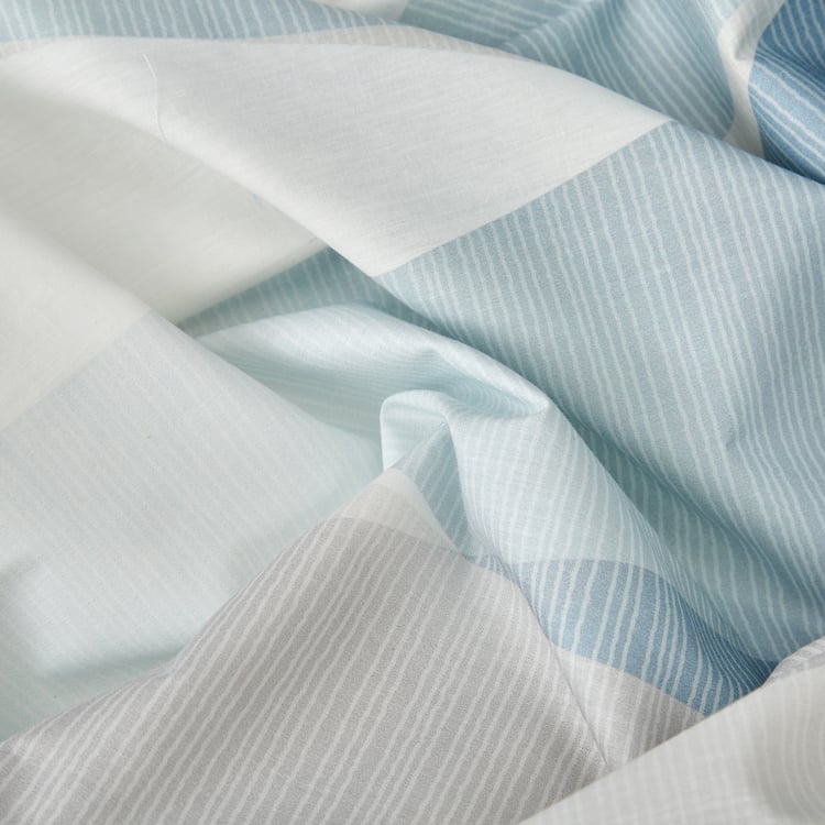Iced Palace Hedingham Cotton 180TC Printed 3Pcs Super King Bedsheet Set