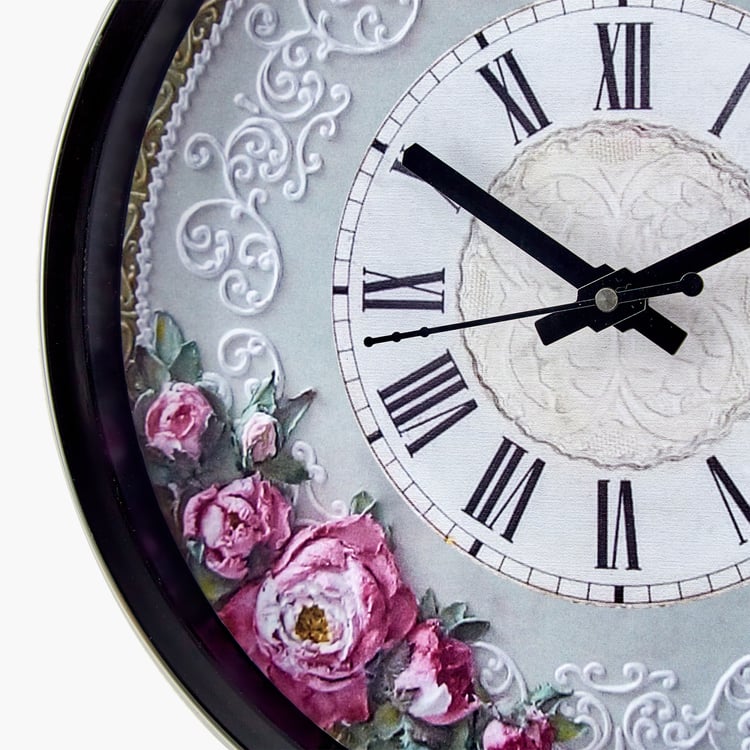 Corsica Casablanca Printed Wall Clock - 30cm