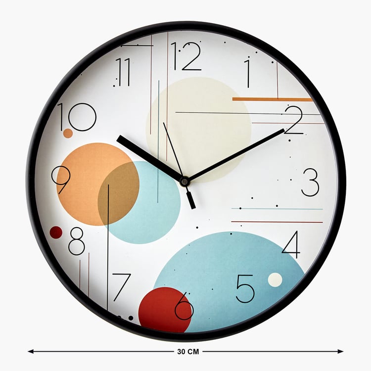 Corsica Casablanca Printed Wall Clock - 30cm