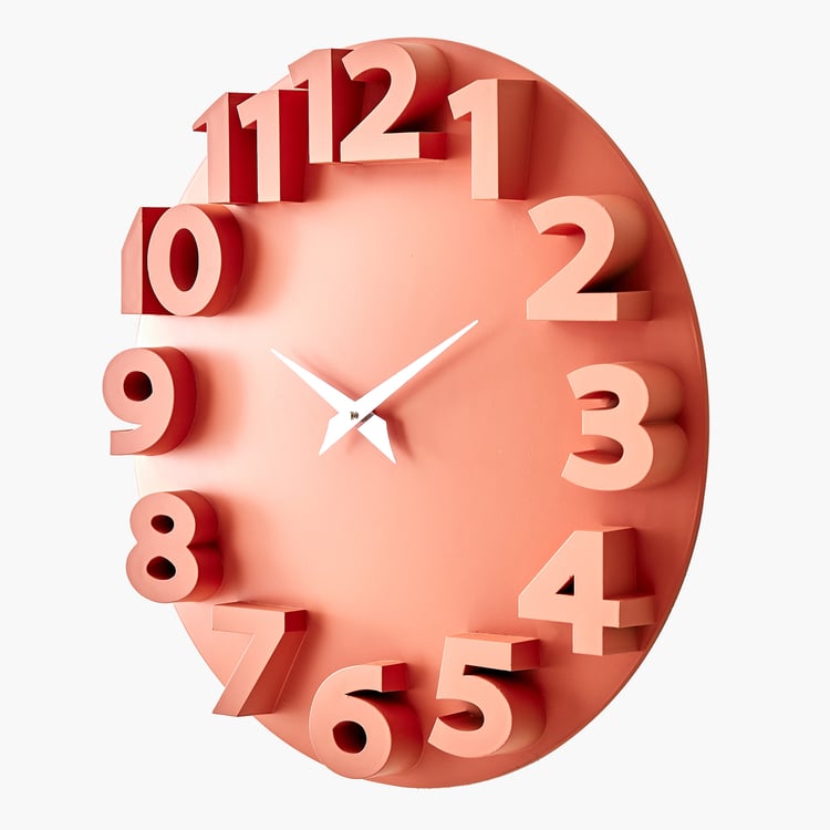 Corsica Casablanca Embossed Wall Clock - 35cm