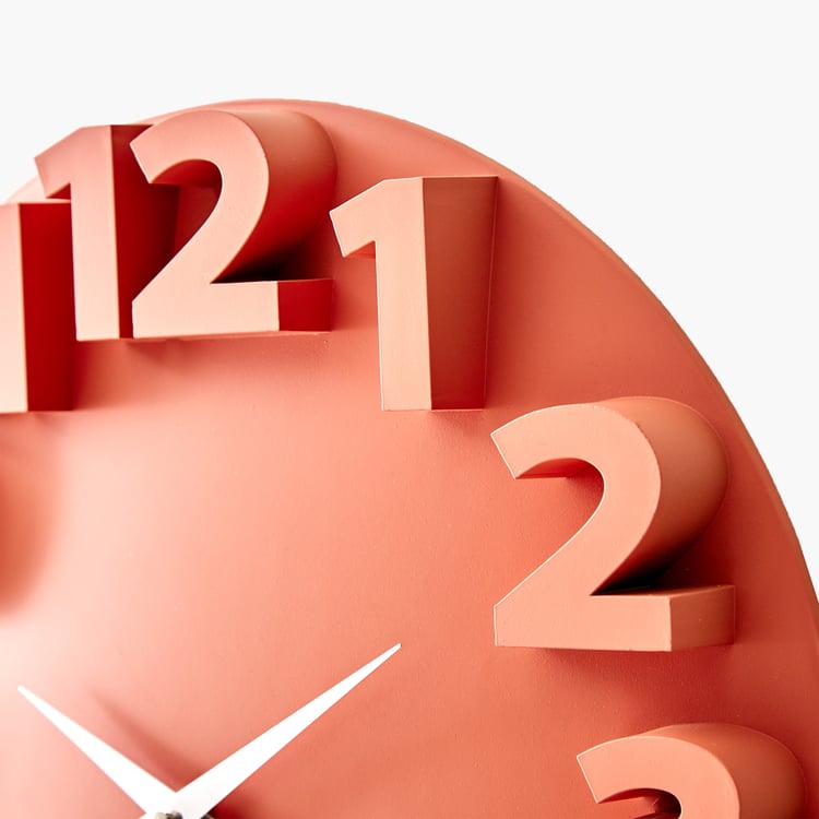 Corsica Casablanca Embossed Wall Clock - 35cm