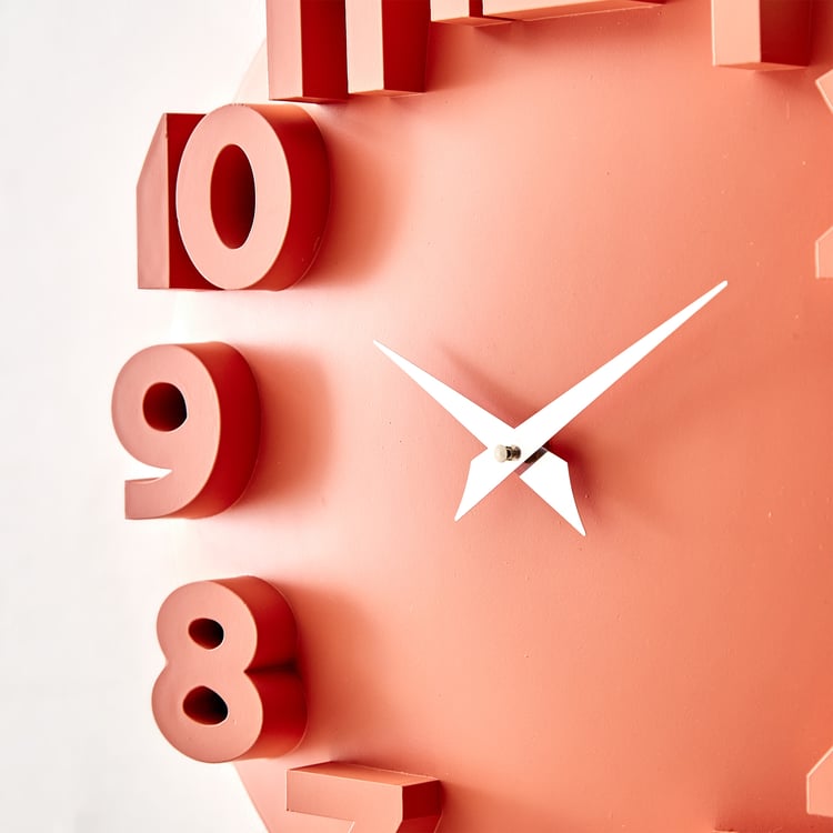 Corsica Casablanca Embossed Wall Clock - 35cm
