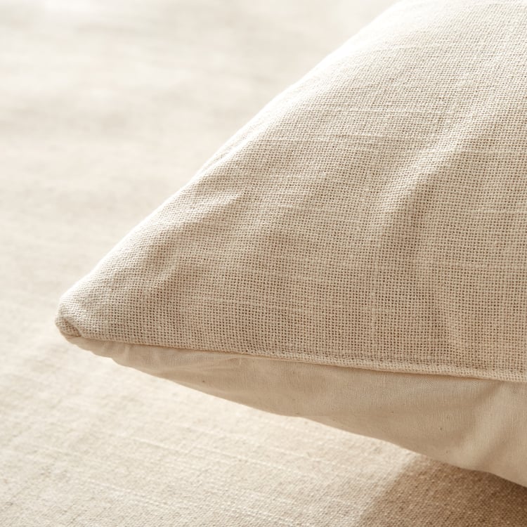 Sundried Sanc Fleuris Embroidered Filled Cushion - 45x45cm