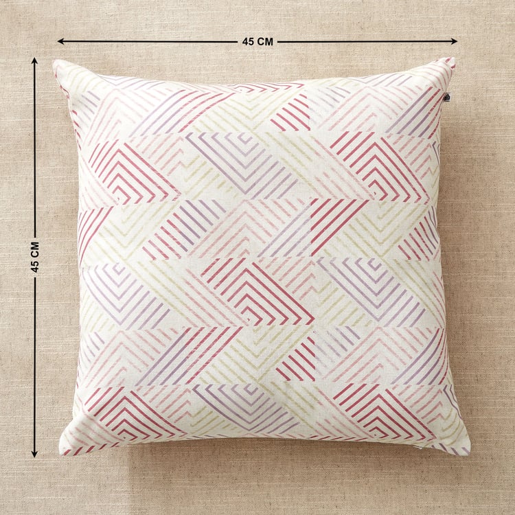 Fiora Printed Filled Cushion - 45x45cm