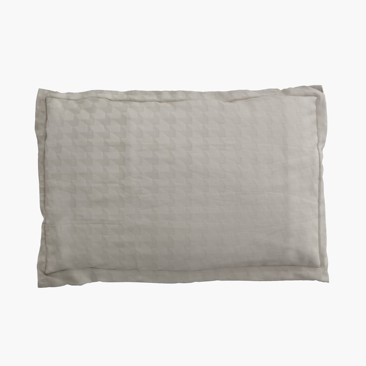 Zepher Prism Set of 2 Cotton Jacquard Pillow Covers - 70x45cm