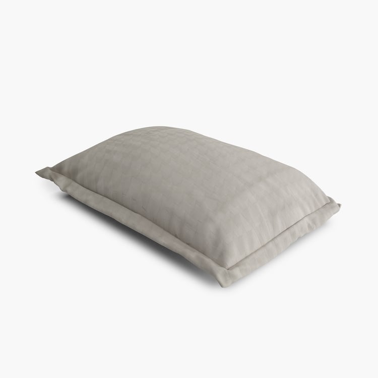 Zepher Prism Set of 2 Cotton Jacquard Pillow Covers - 70x45cm