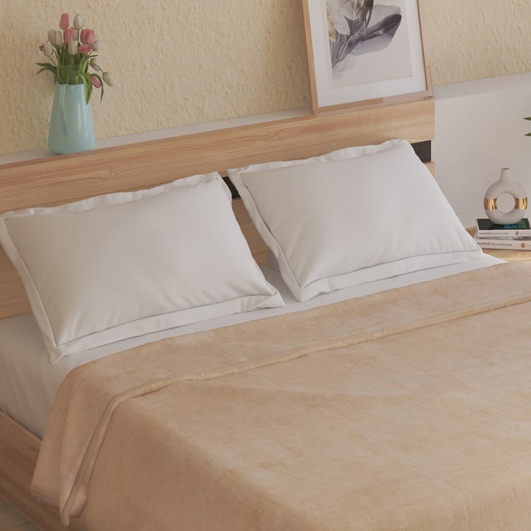 Sundried Sanc Ombrose Flano Double Blanket