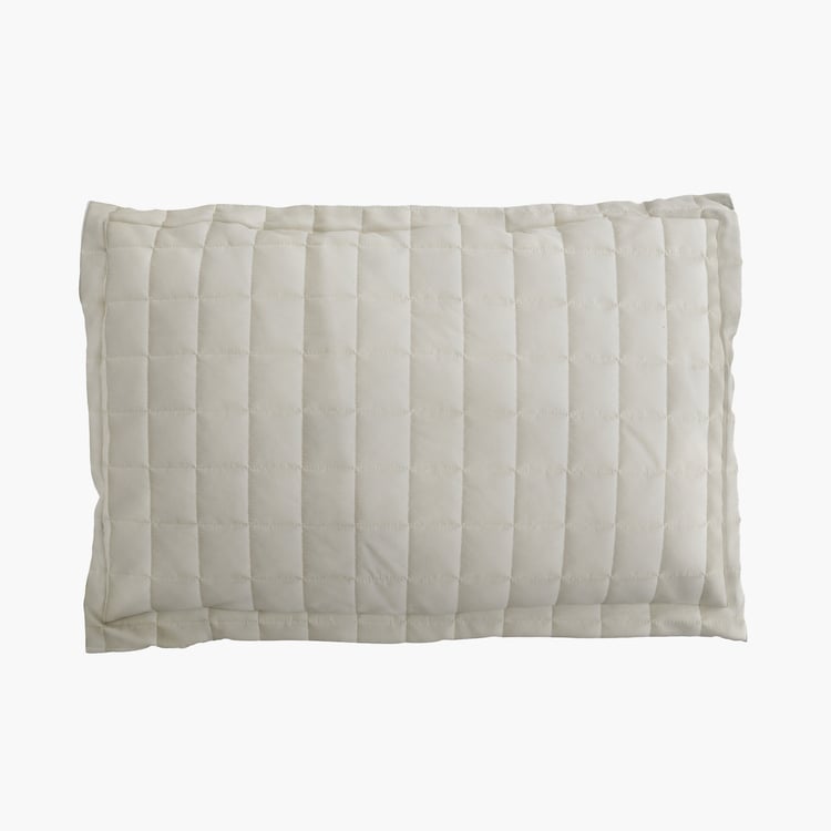 Ecliptic Saga Waffle Set of 2 Quilted Pillow Covers - 70x45cm