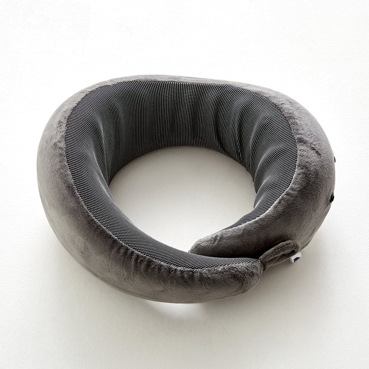 Slumber Cradle Memory Foam Neck Pillow with Bag
