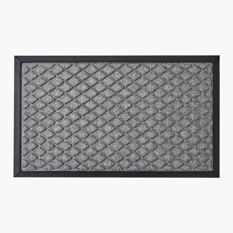 Cadence Diamond Rubber Doormat - 75x45cm