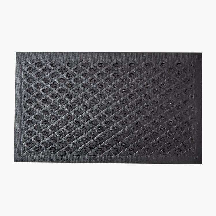 Cadence Diamond Rubber Doormat - 75x45cm