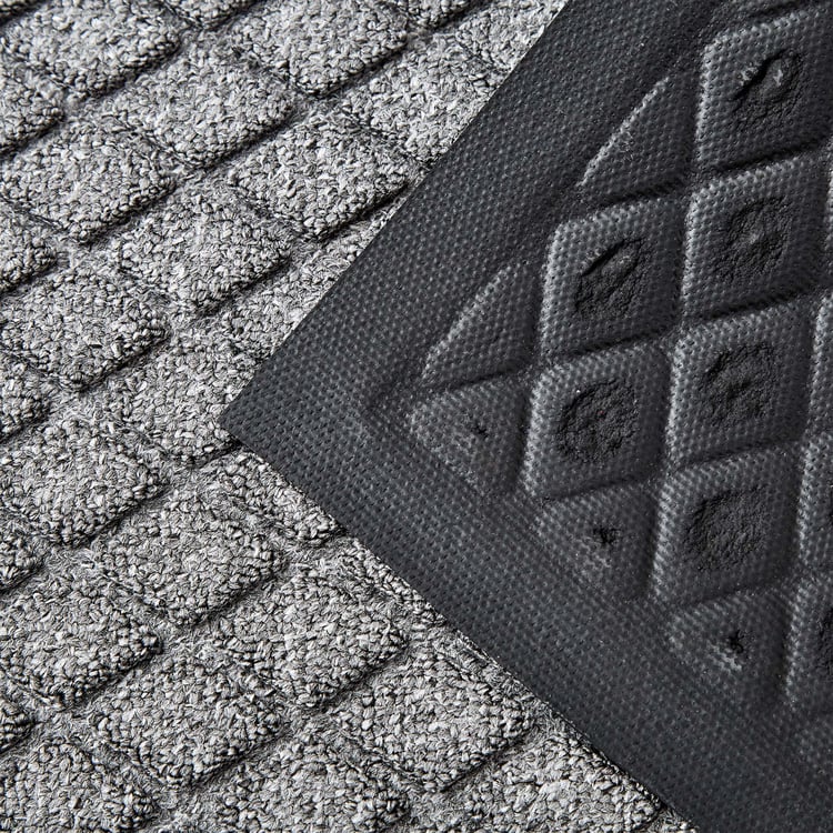 Cadence Diamond Rubber Doormat - 75x45cm