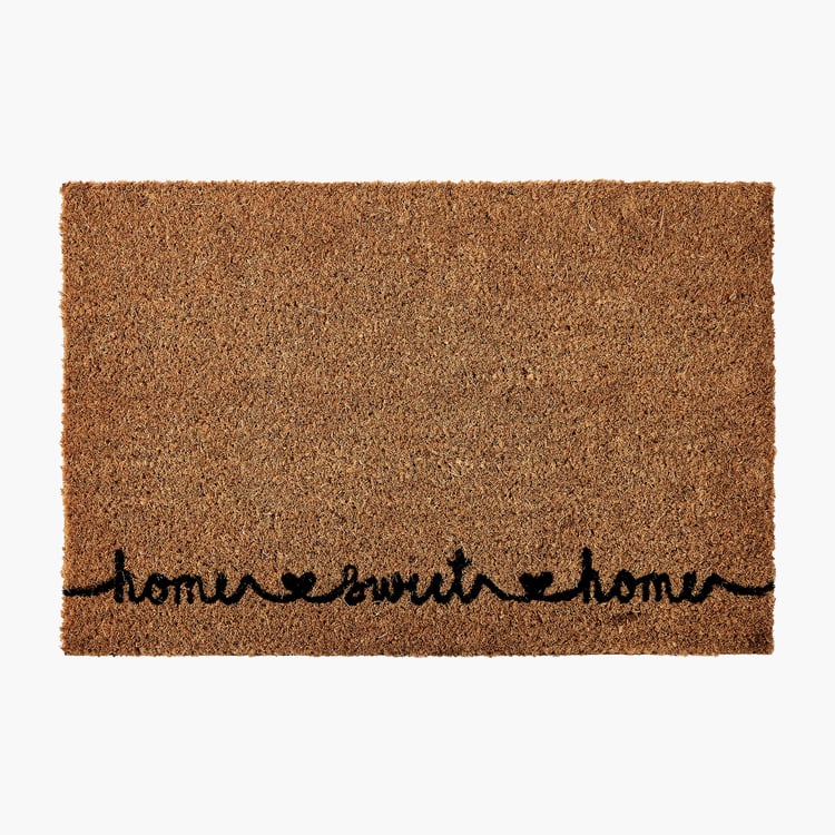 Cadence Linova Natural Coir Printed Doormat - 60x40cm