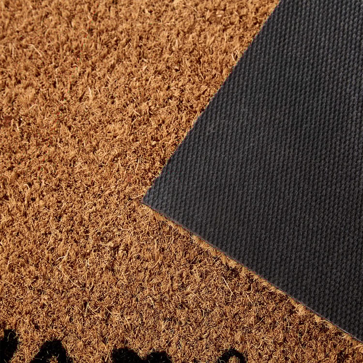 Cadence Linova Natural Coir Printed Doormat - 60x40cm