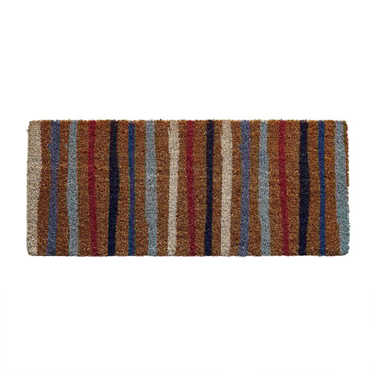 Stencila Ray Coir Striped Doormat - 70x30cm