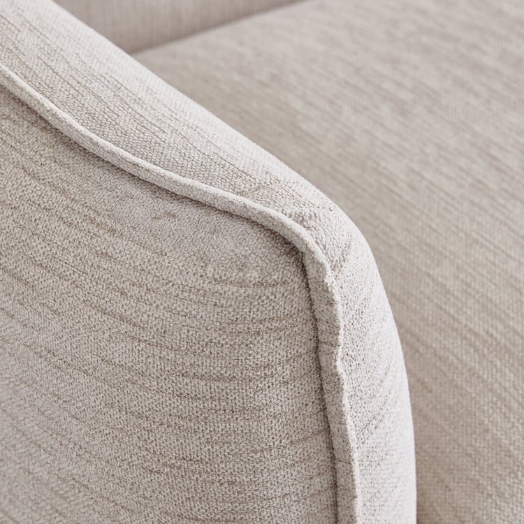 Morrison Fabric 2-Seater Sofa - Beige