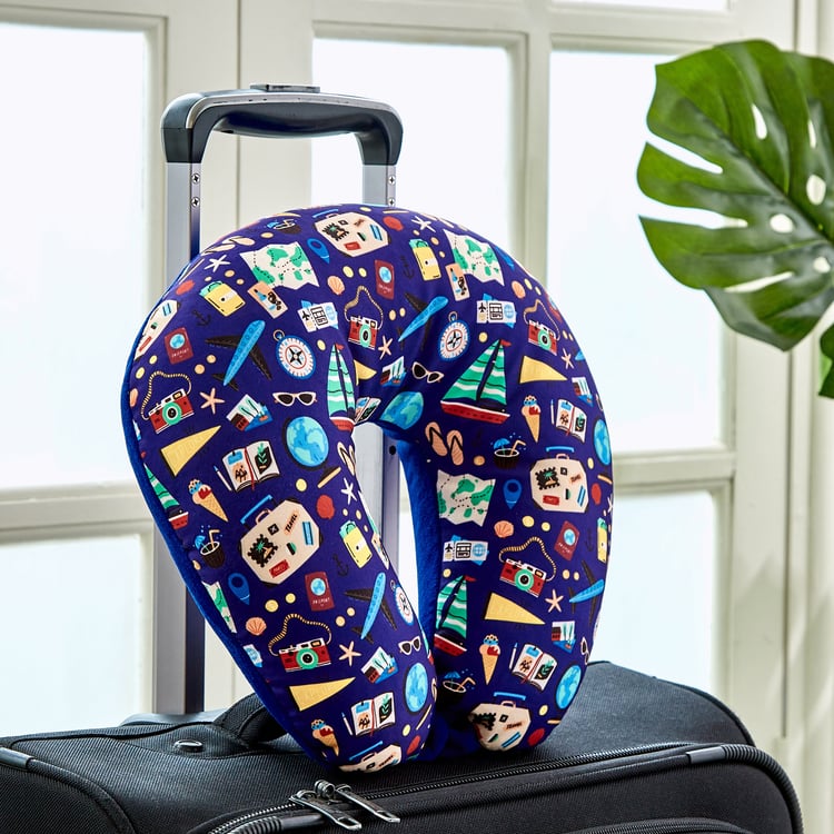 Corsica Jetpop Memory Foam U-Neck Pillow