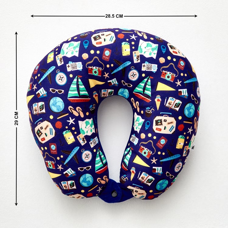 Corsica Jetpop Memory Foam U-Neck Pillow