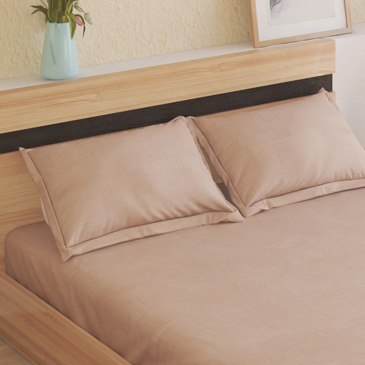 Sundired Sanc Burnett Cotton 210TC Printed 3Pcs Super King Bedsheet Set