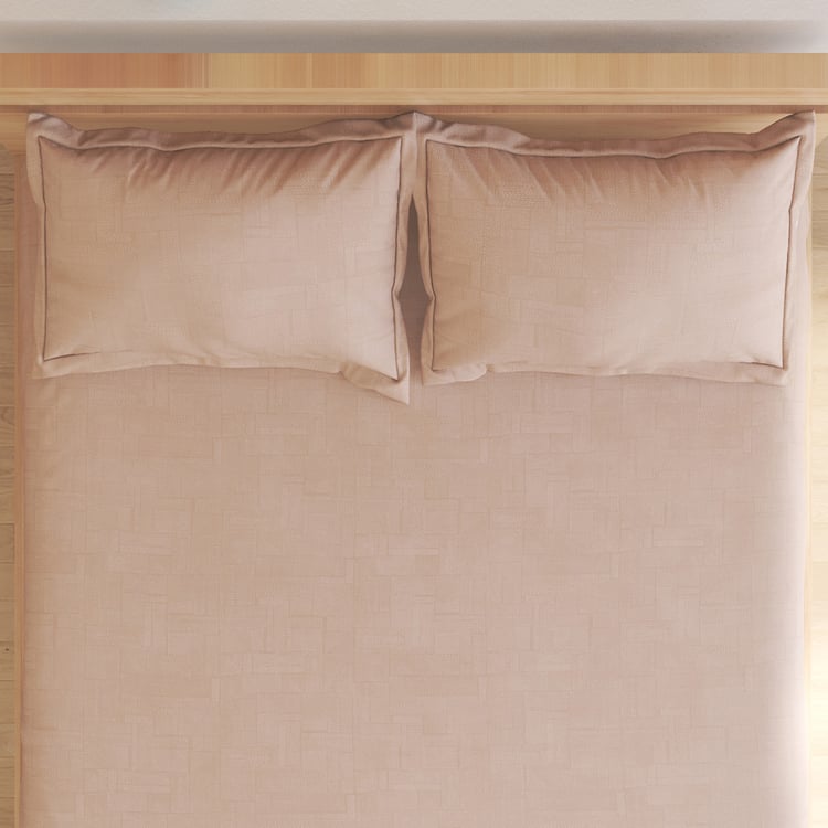 Sundired Sanc Burnett Cotton 210TC Printed 3Pcs Super King Bedsheet Set