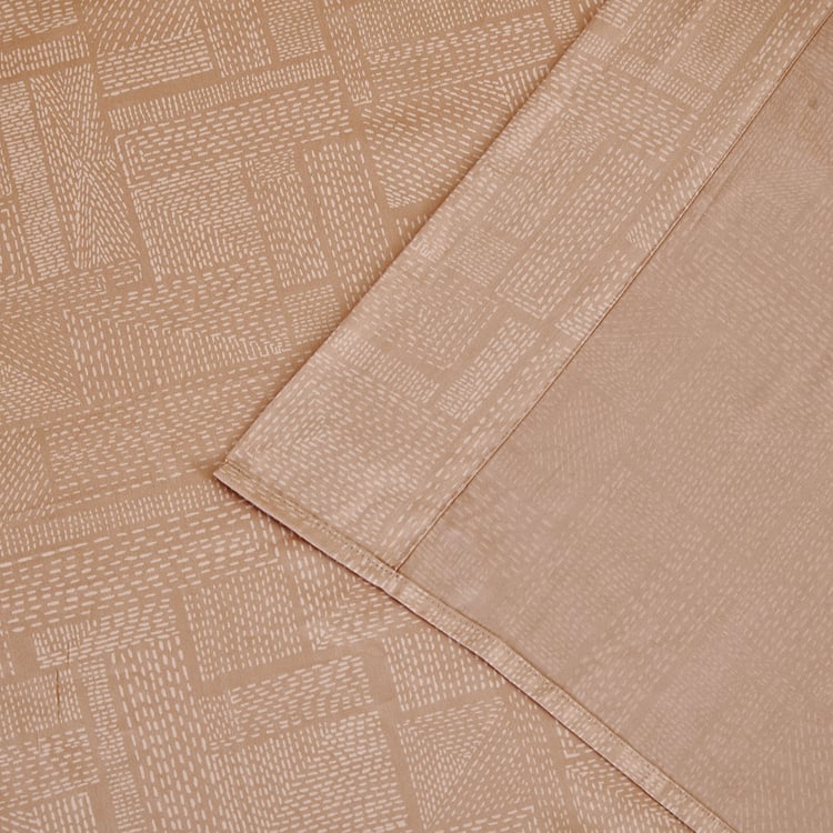 Sundired Sanc Burnett Cotton 210TC Printed 3Pcs Super King Bedsheet Set