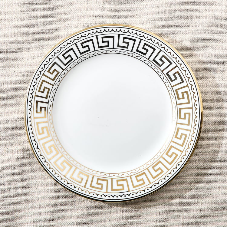 Buy Midas Kasan Bone China Printed Side Plate - 18cm from Home