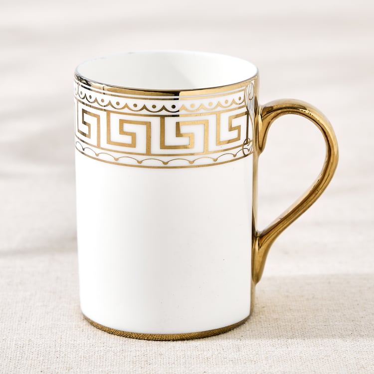 Midas Kasan Bone China Printed Coffee Mug - 330ml
