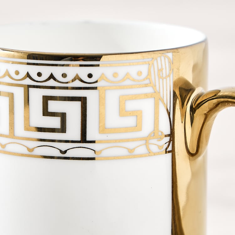 Midas Kasan Bone China Printed Coffee Mug - 330ml