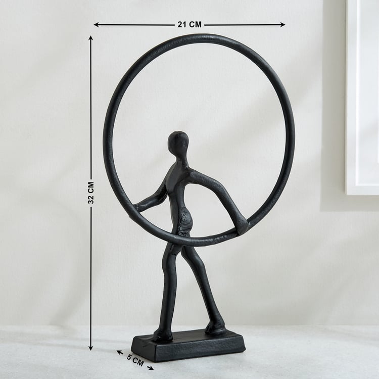 Romo Est Nico Metal Standing Man Figurine