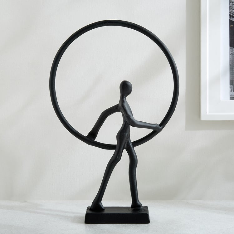 Romo Est Nico Metal Standing Man Figurine