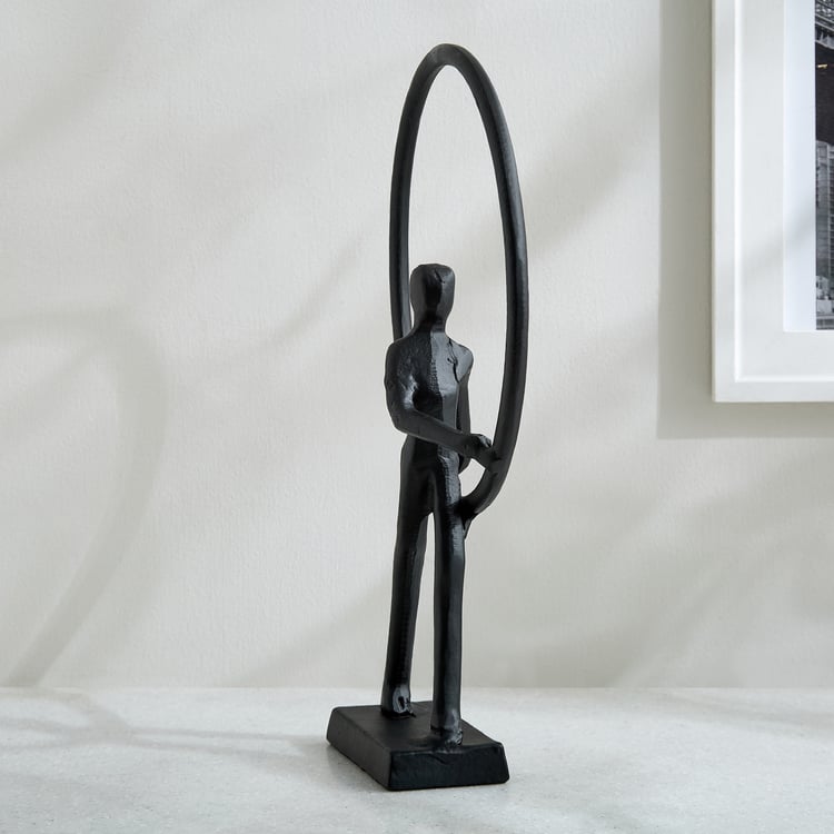 Romo Est Nico Metal Standing Man Figurine