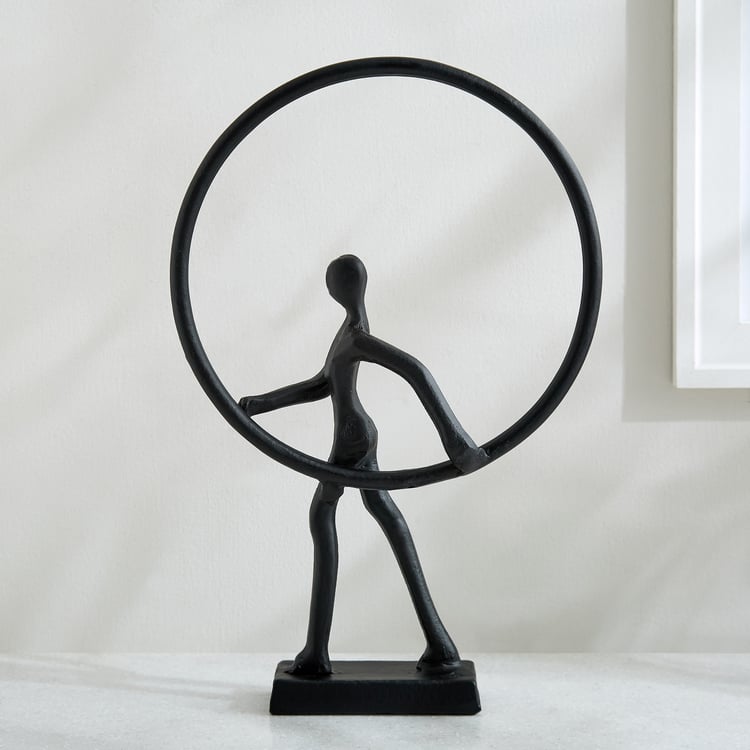 Romo Est Nico Metal Standing Man Figurine