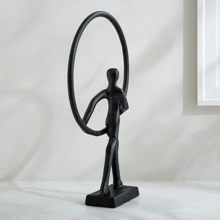 Romo Est Nico Metal Standing Man Figurine