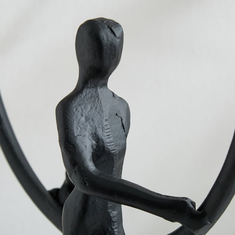 Romo Est Nico Metal Standing Man Figurine